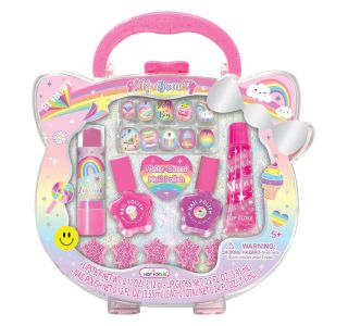 IGRAČE ZA DEKLICE HOT FOCUS KOZMETIČNI SET V KOVČKU CATICORN 062RB