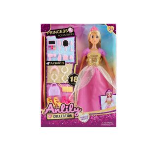 IGRAČE ZA DEKLICE MASEN TOYS PUNČKA PRINCESKA Z DODATKI 7219321