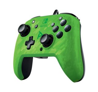 IGRALNI PLOŠČEK PDP NINTENDO SWITCH FACEOFF DELUXE + AUDIO CAMO GREEN