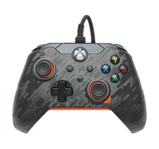 IGRALNI PLOŠČEK PDP XBOX CARBON - ATOMIC ORANŽEN ŽIČNI