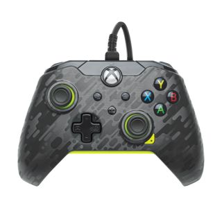 IGRALNI PLOŠČEK PDP XBOX CARBON - ELECTRIC (YELLOW) ŽIČNI