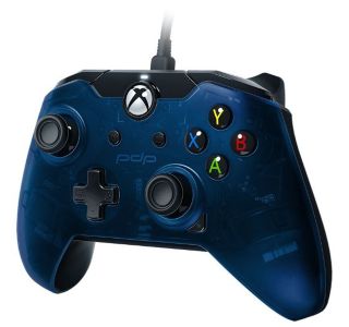 IGRALNI PLOŠČEK PDP XBOX ŽIČNI BLUE