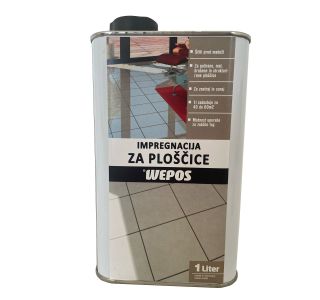 IMPREGNACIJA WEPOS ZA PLOŠČICE 1 L