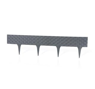 IZD. ZA UREJANJE POVRŠIN PVC PALISADA RATTAN GPPRAT-08-033 ANTRACIT