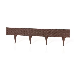 IZD. ZA UREJANJE POVRŠIN PVC PALISADA RATTAN RJAVA GPPRAT-08-025BR