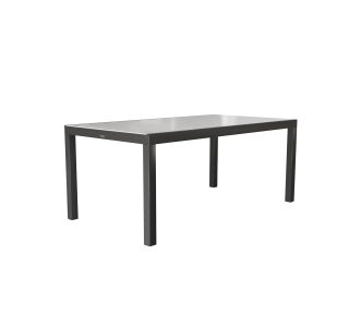KOVINSKA MIZA NATERIAL LYRA II ANTR.180/260X96 ALU STEKLO