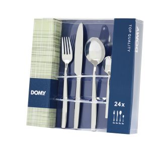 SET JEDILNEGA PRIBORA DOMY 24 DELNI LUGANA