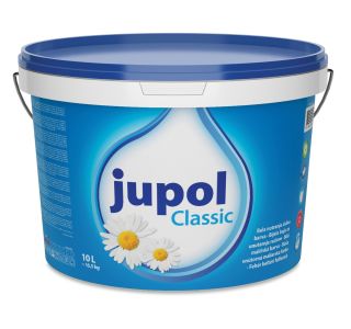 NOTRANJA ZIDNA BARVA JUB JUPOL CLASSIC BELI 10 L