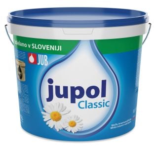 NOTRANJA ZIDNA BARVA JUB JUPOL CLASSIC BELI 15 L