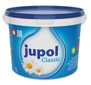 NOTRANJA ZIDNA BARVA JUB JUPOL CLASSIC BELI 5 L