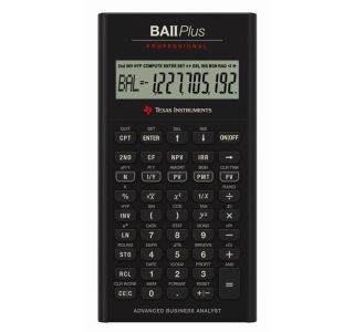 KALKULATOR TEXAS BA-II PLUS PROFESSIONAL SOLAR