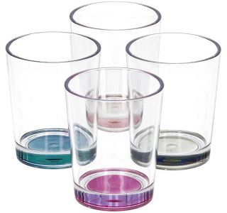 KAMP JEDILNI PRIBOR BRUNNER KOZAREC MULTIGLASS COLOR SET 4 KOS