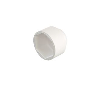 6-ROBA MATICA DIN 934 KAPICA M-6 PVC BELA V ZAVITKU JE 4 KOS