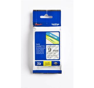KARTUŠA/TONER BROTHER TRAK TZE121 BLACK/CLEAR 9MM