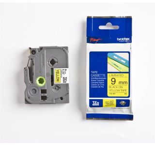 KARTUŠA/TONER BROTHER TRAK TZE621 BLACK/YELLOW 9MM