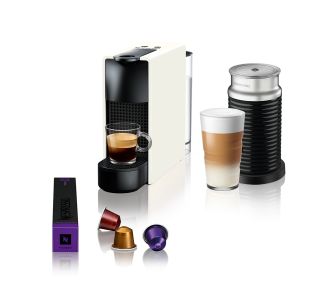 KAVNI APARAT, KAPSULE NESPRESSO ESSENZA MINI BEL & AEROCCINO