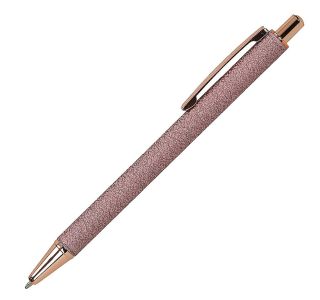 KEMIČNI SVINČNIK CREATIVE METAL ROZA + ETUI