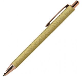 KEMIČNI SVINČNIK CREATIVE METAL ZLAT + ETUI