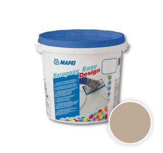 FUGIRNA MASA 2K MAPEI KERAPOXY EASY DESIGN 133 PEŠČENO RJAVA 3 KG