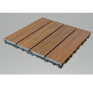 KLIK PLOŠČA 3D TEMNO RJAVA 300X300X25 MM