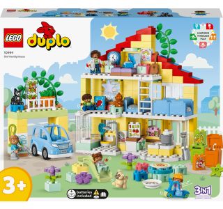 KOCKE LEGO DUPLO 10994 DRUŽINSKA HIŠA 3V1