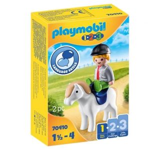 KOCKE PLAYMOBIL DEČEK S PONIJEM 70410