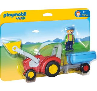 KOCKE PLAYMOBIL TRAKTOR S PRIKOLICO 6964