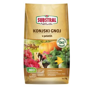 GNOJ KONJSKI V PELETIH BIO SUBSTRAL NATUREN 7 KG