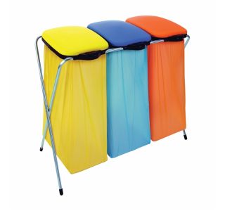 KONTEJNER - ZABOJNIK ARTEX STOJALO ZA PVC VREČKE FIXMATIK 3, 96X48X82 CM