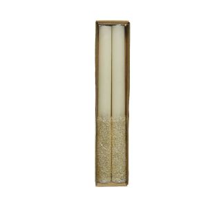 KONUS SVEČA DECORIS BELA 2/1, FI 2.2 CM VIŠINA 25 CM
