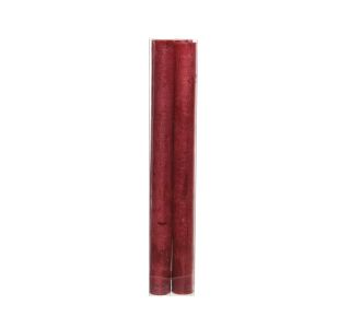 KONUS SVEČA DECORIS RDEČA 4/1, FI 2.2 CM VIŠINA 25 CM