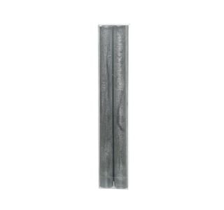 KONUS SVEČA DECORIS SREBRNA 4/1, FI 2.2 CM VIŠINA 25 CM