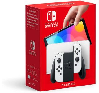 IGRALNA KONZOLA NINTENDO SWITCH OLED BELA