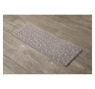 KOPALNIŠKA PREPROGA TENDANCE MICROFIBER SPOMINSKA PENA PEBBLE 45X120 CM RJAVA