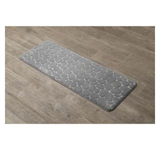 KOPALNIŠKA PREPROGA TENDANCE MICROFIBER SPOMINSKA PENA PEBBLE 45X120 CM SV.SIVA