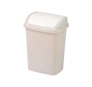 KOŠ ZA SMETI CURVER FLIP, BEŽ, 10 L, DOMINIK