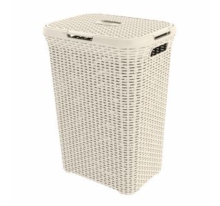 KOŠ ZA PERILO CURVER 60 L RATAN BEL 46.2X35.3X62.7 CM