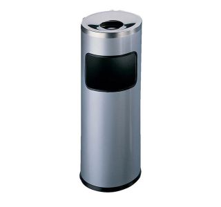 KOŠ ZA SMETI DURABLE S PEPELNIKOM 3332 SREBRN