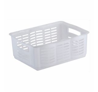 KOŠARA ZA PERILO CURVER ALFA 3 40.6X30.5X15.7 CM TRANSPARENT