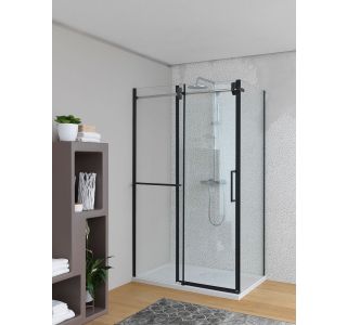 KOTNA KABINA ZA PRHANJE KOLPA SAN TK BLACK 120X90/K UNI VIR