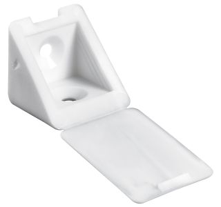 KOTNIK ZA POHIŠTVO HETTICH DIY 22X24X22 MM PVC, BEL, V ZAVOJU JE 4 KOS