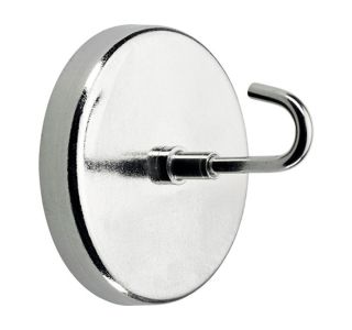 KOVINSKA OBEŠALNA KLJUKA HETTICH DIY MAGNETNA KLJUKA FI 50 MM JEKLO, PONIKLJANA