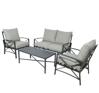 KOVINSKA VRTNA GARNITURA DECORIS CHARLOTTE 4 DELNA