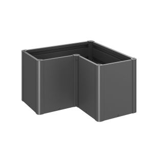 KOVINSKA VRTNA GREDA BIOHORT 102X102X61 CM BELVEDERE MIIDI L100