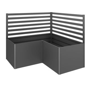 KOVINSKA VRTNA GREDA BIOHORT 102X102X91 CM REŠETKE (2 KOS.) L100