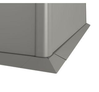 KOVINSKA VRTNA GREDA BIOHORT 115X214X6.3 CM OBOD 2X1