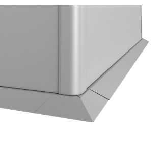 KOVINSKA VRTNA GREDA BIOHORT 66.4X66.4X6.3 CM OBOD 0.5X0.5