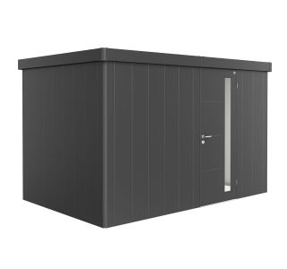 KOVINSKA VRTNA HIŠKA BIOHORT 236X348X222 CM NEO 2D STANDARD VRATA