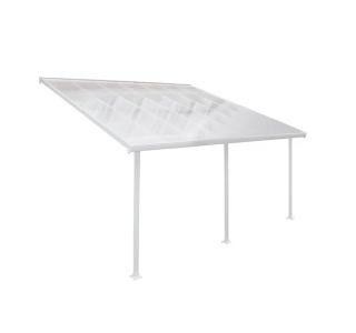 NADSTREŠEK ZA TERASO PALRAM FERIA PATIO COVER, 4X4,25, BELA/TRANSPARENT