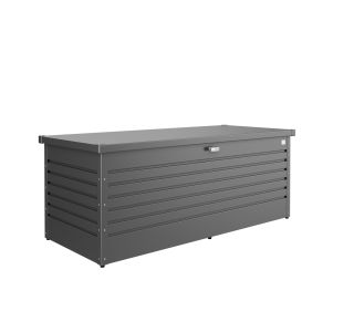 KOVINSKI ZABOJ BIOHORT 181X79 CM V180 ZA PROSTI ČAS METALIK TEMNO SIVA